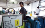 Typhoon signal raised as Hong Kong directly in path of Super typhoon Nida. Photo: Nora Tam