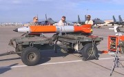 America’s B61-12 smart nuclear bomb being handled by weapons experts. Photo: SCMP Pictures