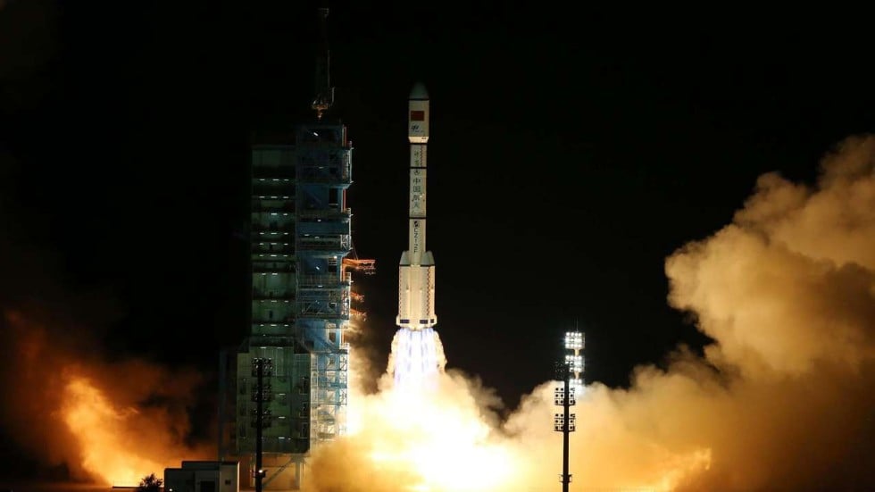 China: Foi lançado foguete Longa Marcha-2F com laboratório espacial Tiangong-2