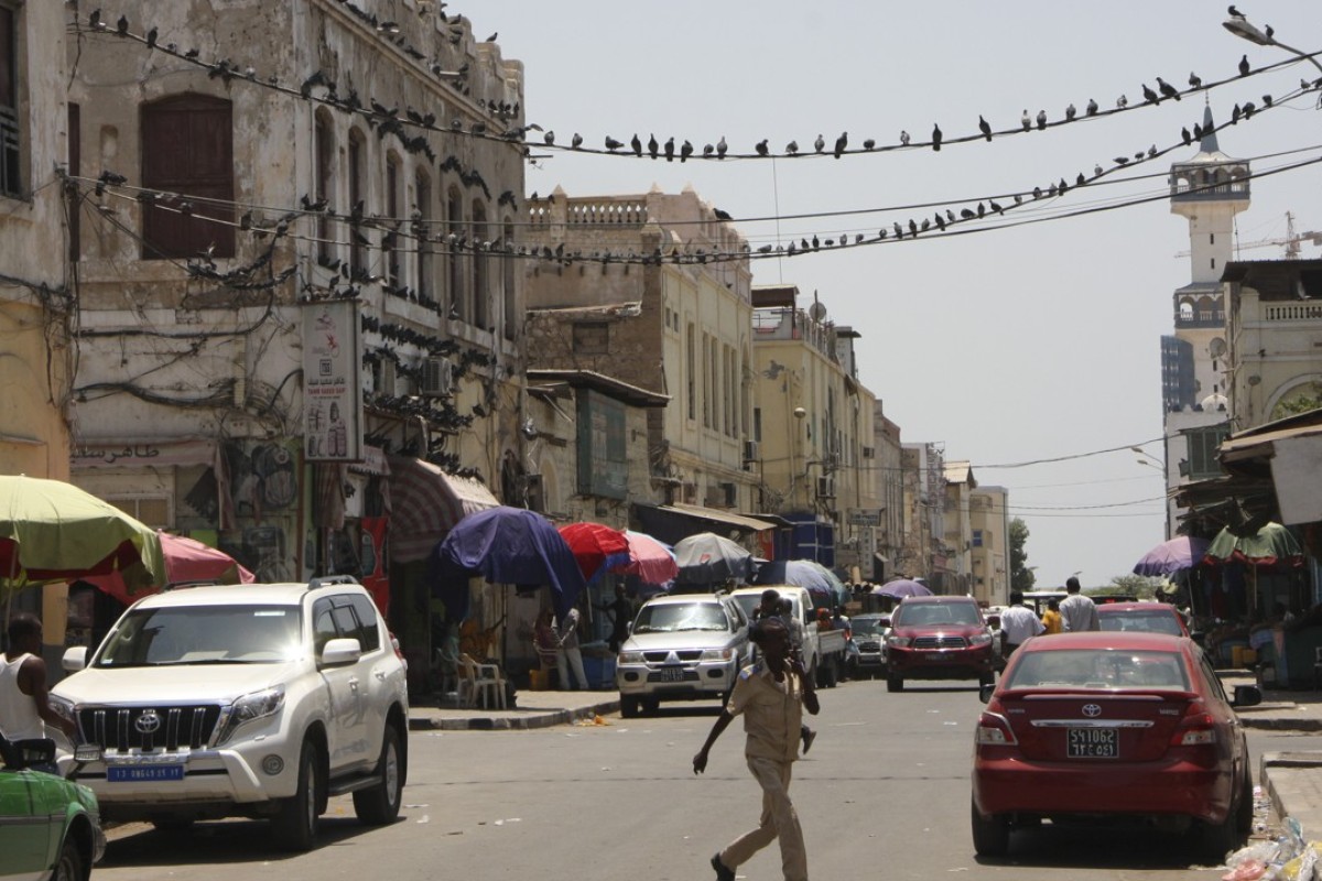 The “European quarter” in Djibouti City. Picture: James Jeffrey