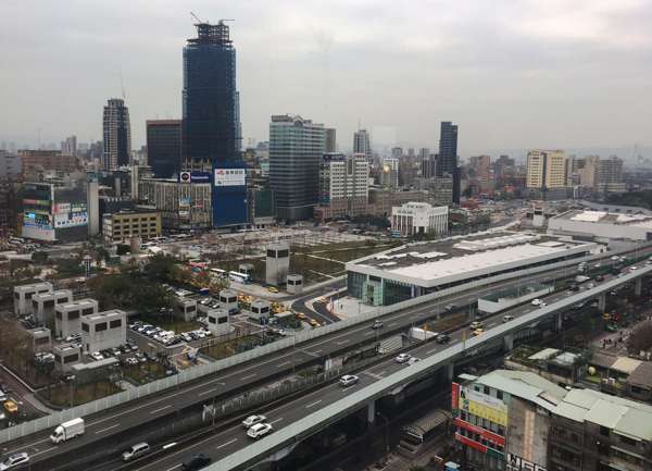 A general view of Songjiang Nanjing metro near Songjiang Road in Taipei. Photo: SCMP