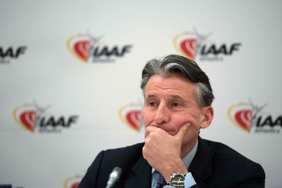 President of the International Association of Athletics Federations (IAAF) Sebastian Coe is backing the plans to wipe records. Photo: AFP