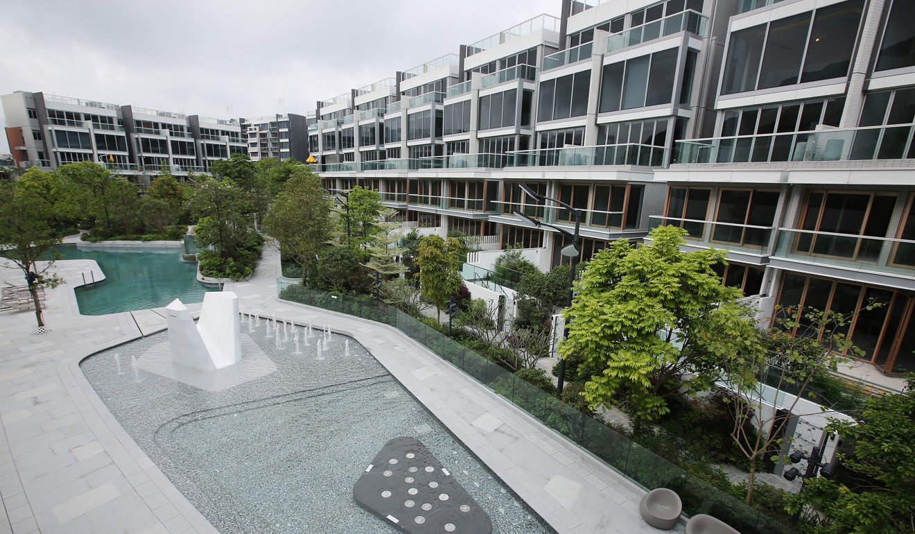 The outdoor areas of the Sai Kung residential project Mount Pavilia. Photo: Edward Wong