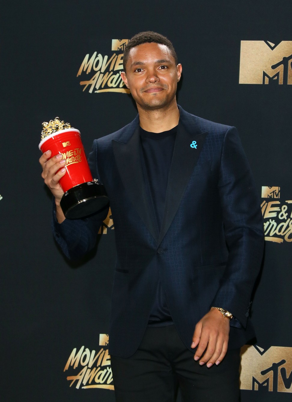 Trevor Noah at the 2017 MTV Movie & TV Awards. Photo: AFP