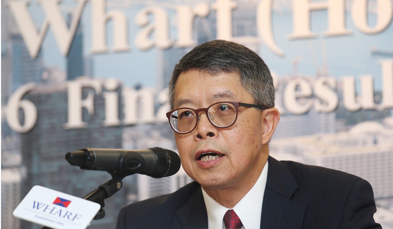 Wharf managing director Stephen Ng Tin-hoi has received positive sales feedback from tenants in April. Photo: K. Y. Cheng