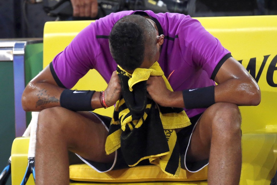 Nick Kyrgios admitted afterwards that he never felt he could beat Nadal. Photo: EPA