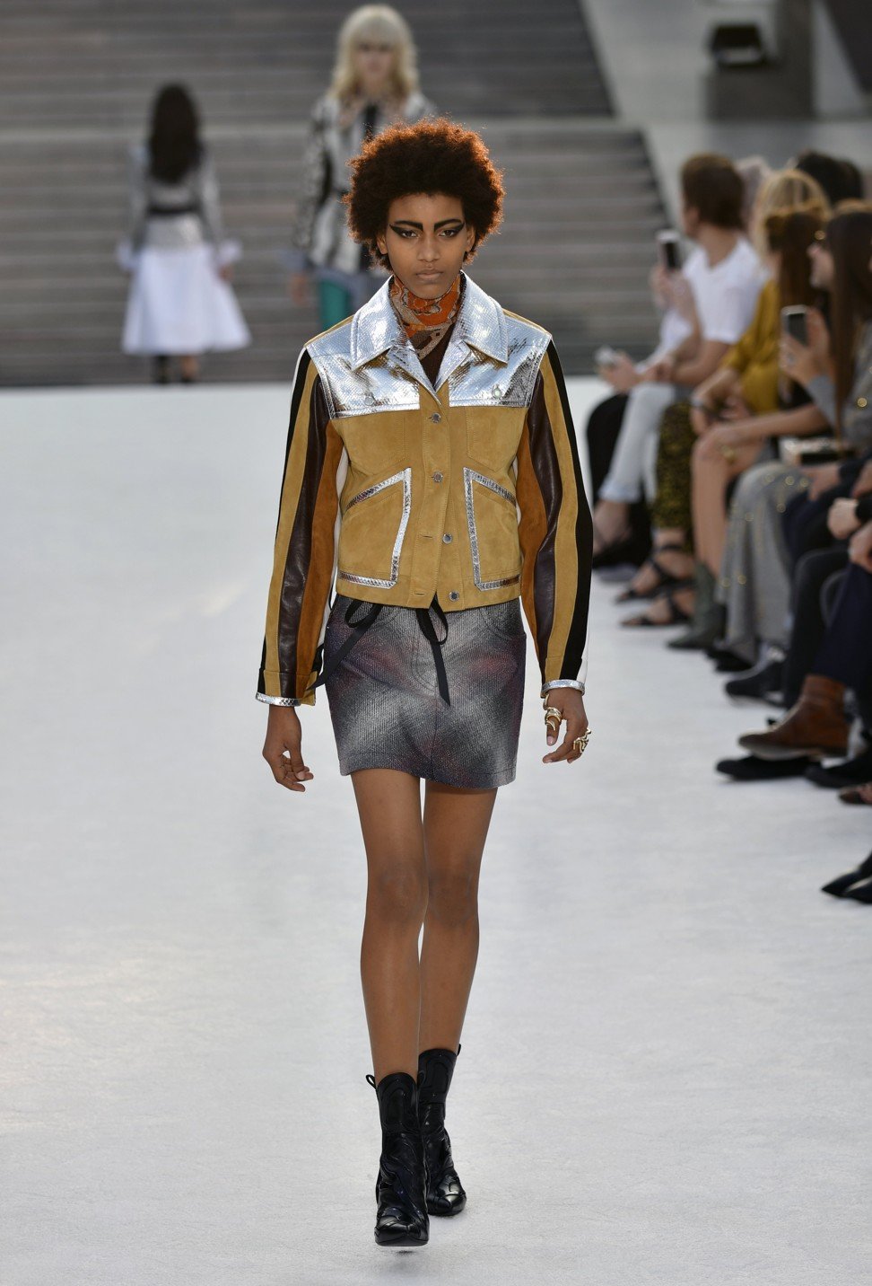 Nicolas Ghesquiere’s cruise show for Louis Vuitton at the Miho Museum in Kyoto. Photo: EPA