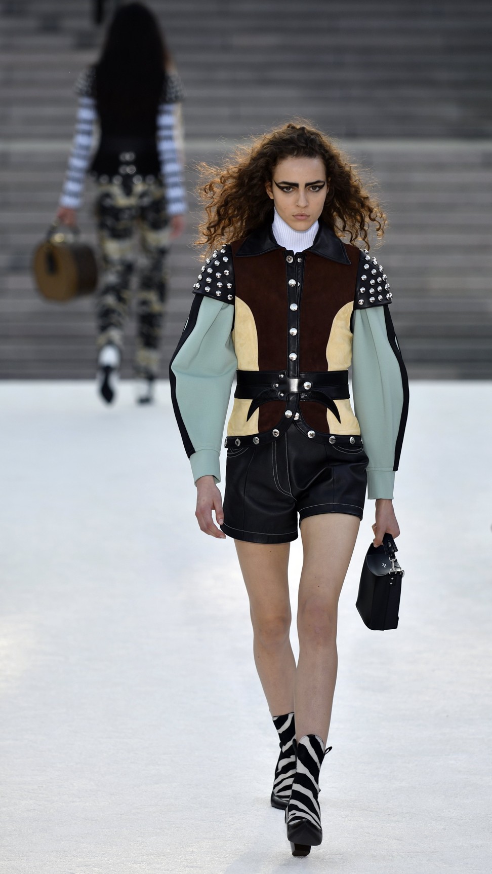 Nicolas Ghesquiere’s cruise show for Louis Vuitton at the Miho Museum in Kyoto. Photo: EPA