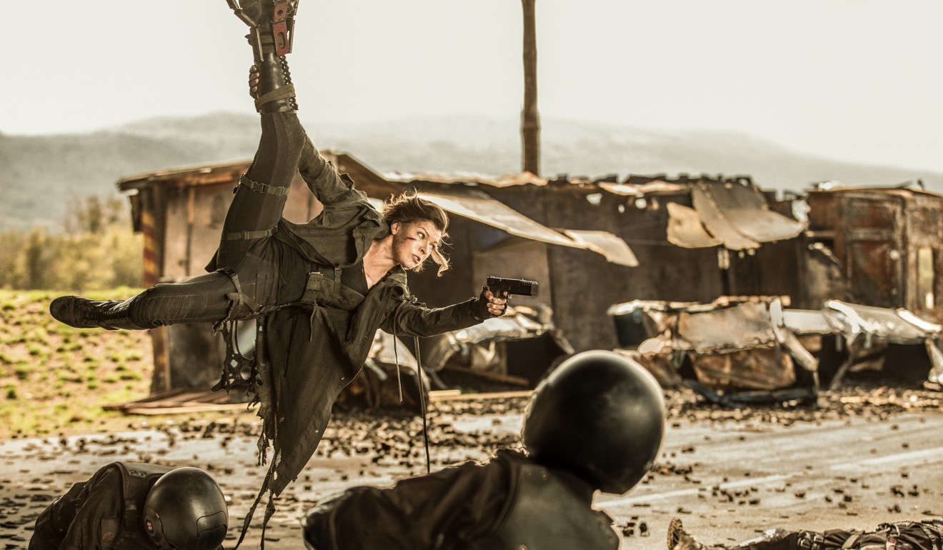 Jovovich in Resident Evil: The Final Chapter.