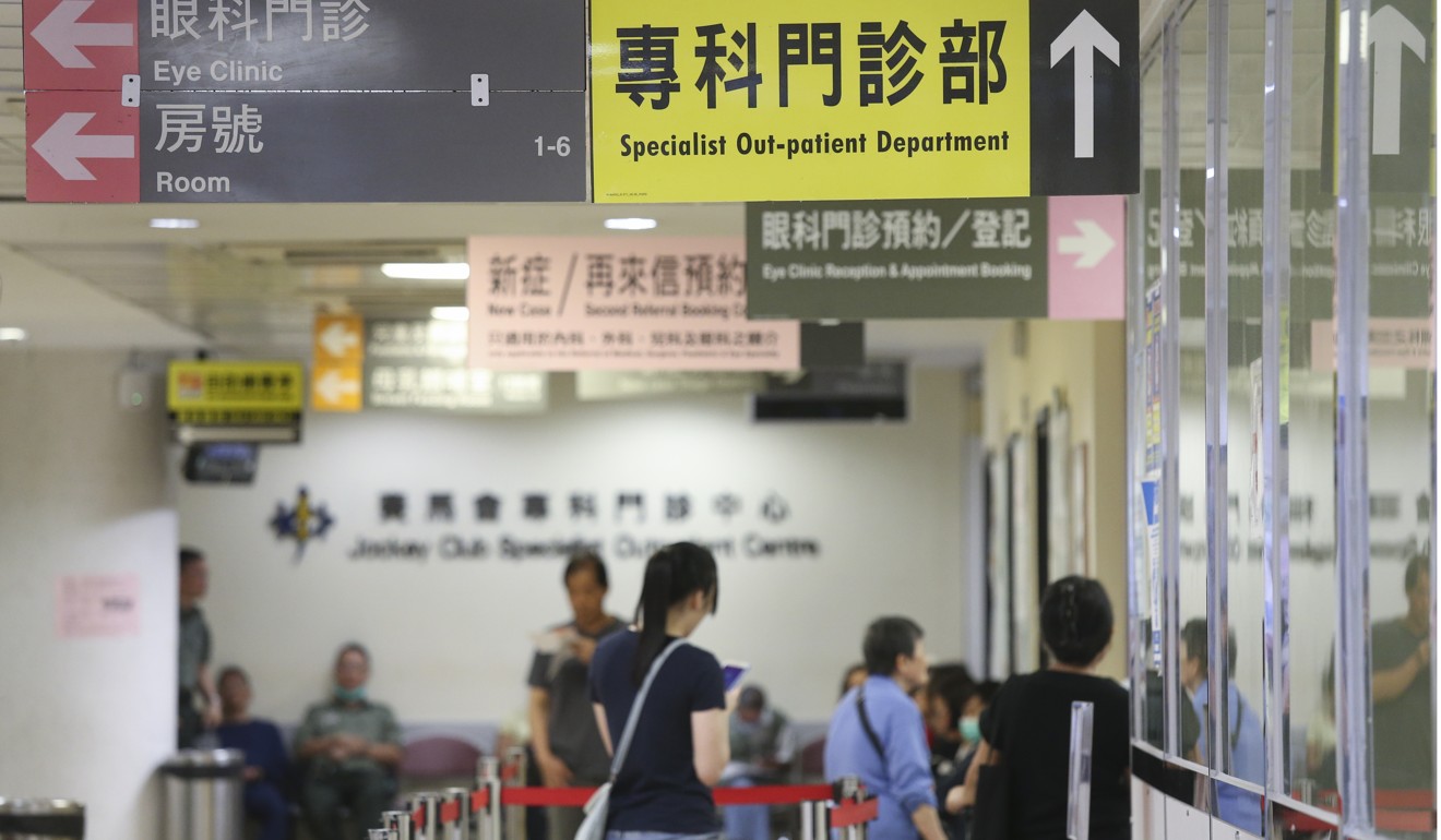 Hong Kong’s public health system handles 90 per cent of patients while employing just 40 per cent of the doctors. Photo: Dickson Lee
