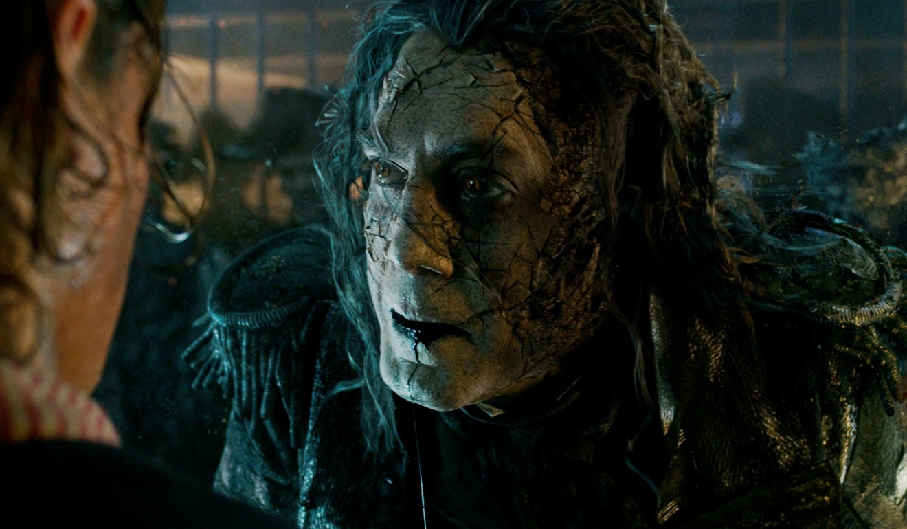 Bardem plays Captain Salazar in Pirates of the Caribbean: Dead Men Tell No Tales.