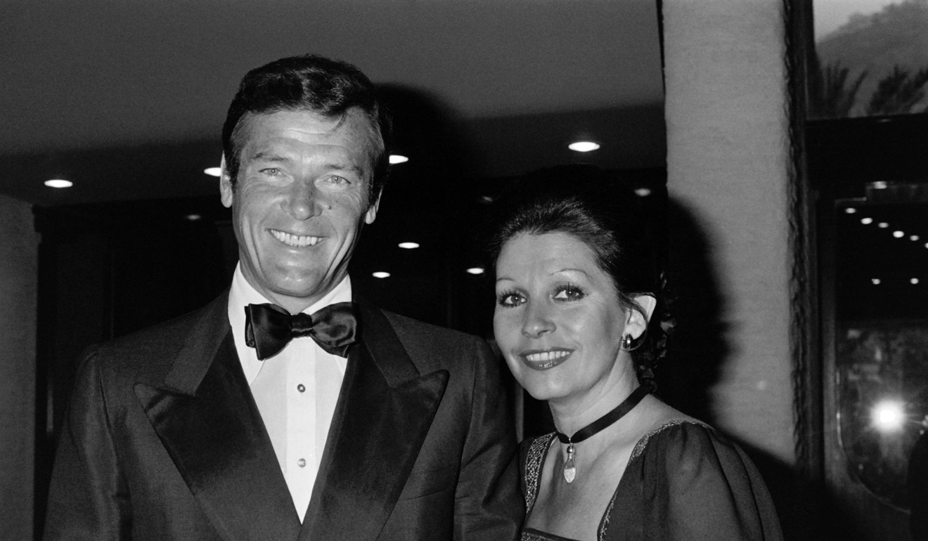 roger moore spouse