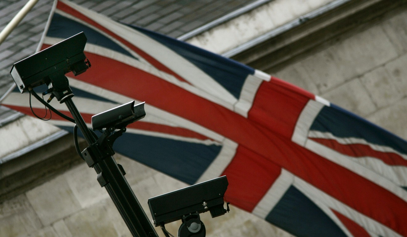 CCTV camera keep watch over watch central London. Photo: AP