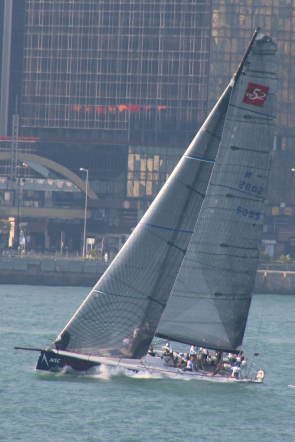 Ark323 sailing in Hong Kong’s Victoria Harbour in October 2015. Photo: Unus Alladin