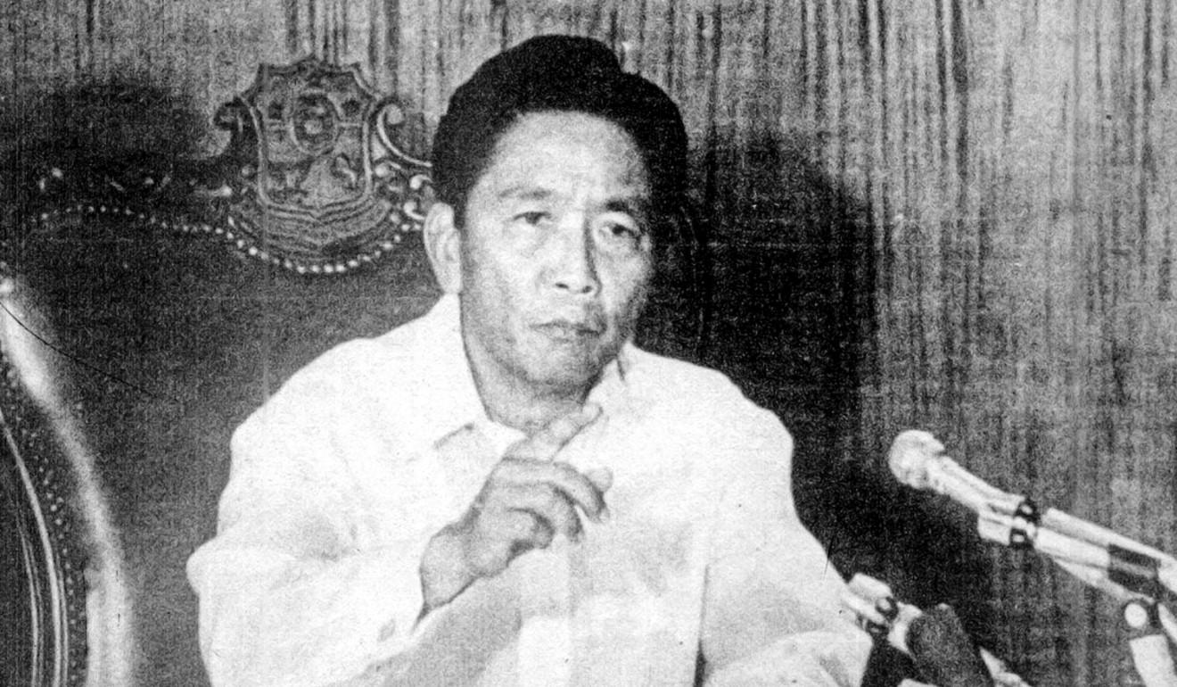 Marcos declares martial law in 1972. File Photo