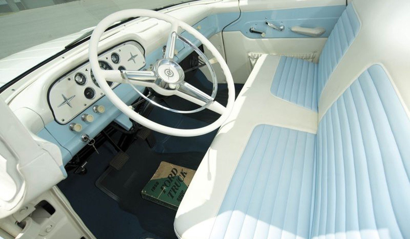 1950 ford store truck interior