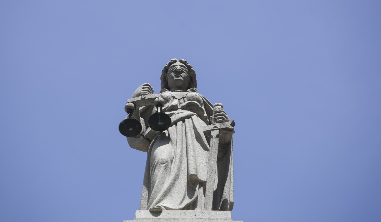 The Goddess sculpture at the Court of Final Appeal in Central. Photo: Sam Tsang