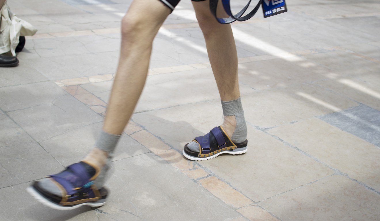 A look from Louis Vuitton Men's Fashion Week Spring-Summer 2018