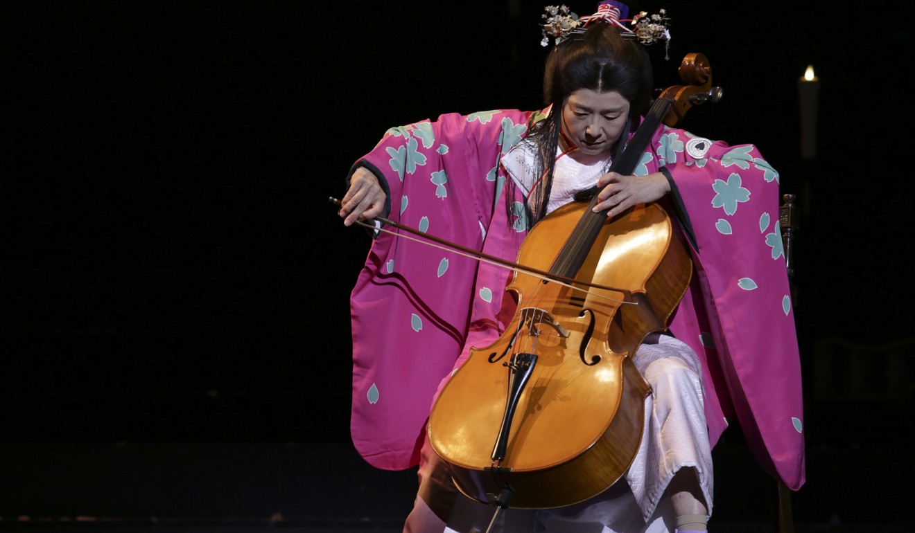 Japanese actress Yuko Tanaka plays Lady Macbeth in performances from June 23 to 25 in Hong Kong. Photo: James Wendlinger
