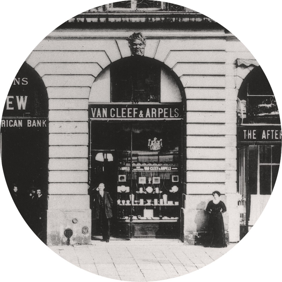 Van Cleef & Arpels’ first boutique in Paris at 22 Place Vandôme, 1906