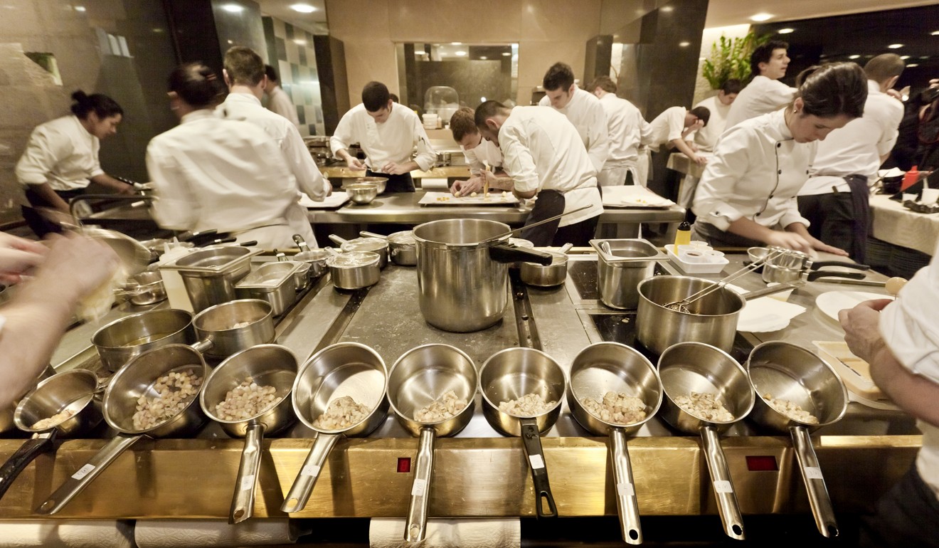 The kitchen at elBulli.