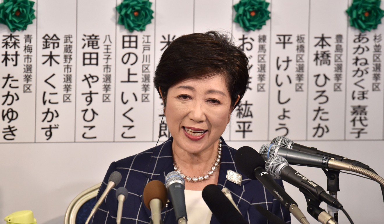 Koike S Camp Sweeps Tokyo Assembly Election Delivering Heavy Blow To Pm Abe South China Morning Post