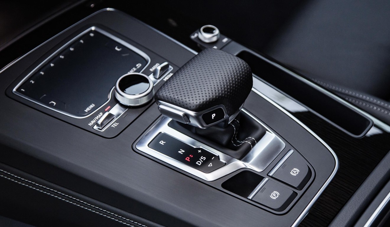 Gear console of the Audi Q5. Photo: Handout