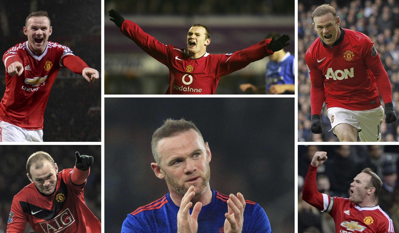 Wayne Rooney spent 13 seasons at Manchester United. Photos: AFP