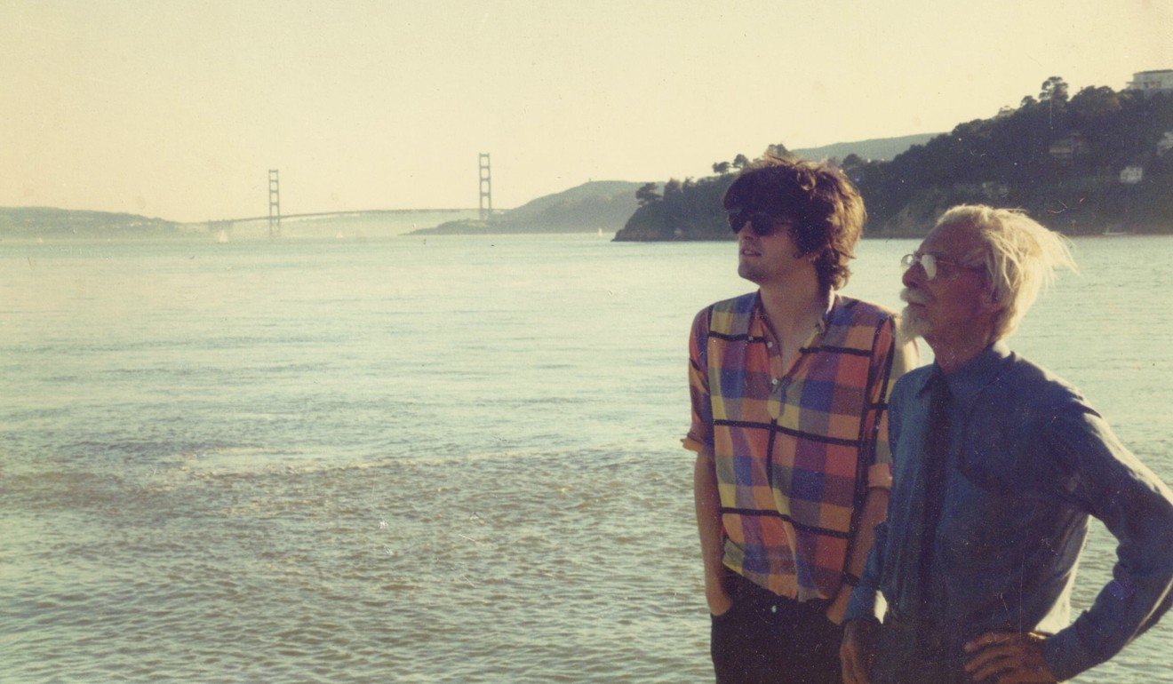 Moore and his grandfather in San Francisco in 1983. Photo: Courtesy of Tim Moore