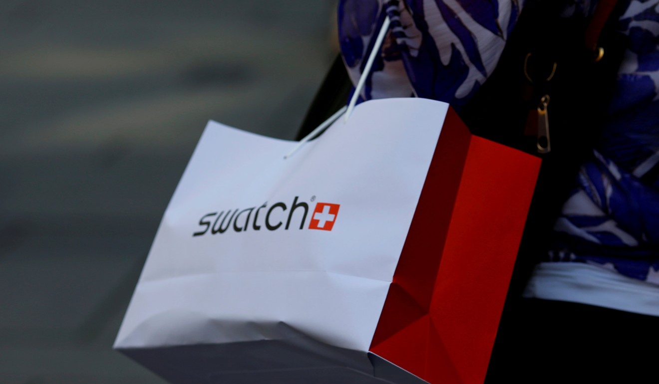 Swatch was the first global watchmaker to create a contactless payment system in partnership with UnionPay and China’s Bank of Communications (BoCom) at the end of 2015. Photo: Reuters