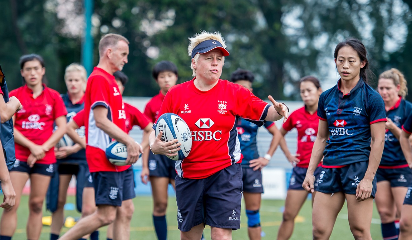 Hong Kong coach Jo Hull is looking for her team to take on a warrior-like mentality at the World Cup. Photo: HKRU