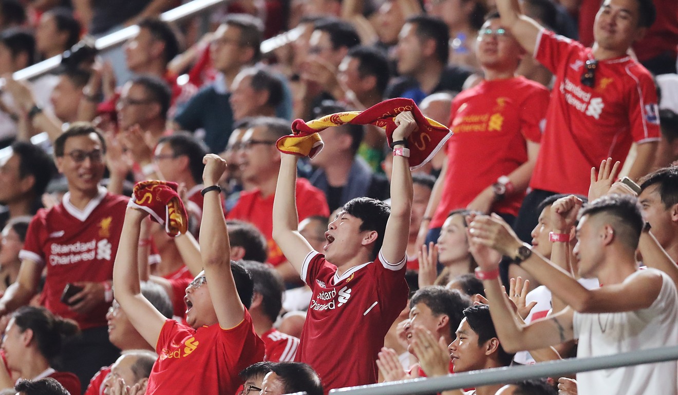 Liverpool fans in full voice in the final.