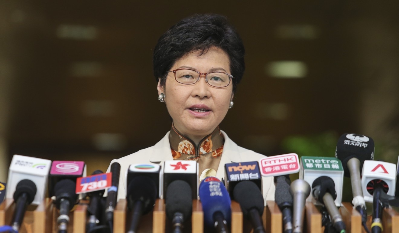 The checkpoint issue is one of the thorniest to face Chief Executive Carrie Lam Cheng Yuet-ngor since she took the helm on July 1. Photo: Sam Tsang