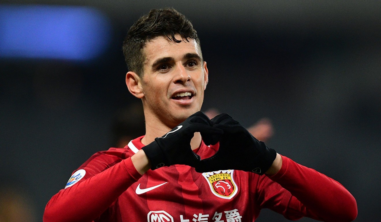 Oscar is a big-money signing for Shanghai SIPG. Photo: AFP