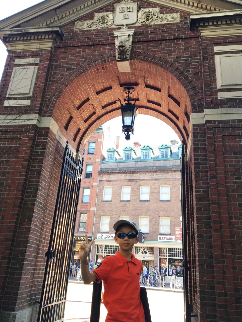 Shanghai boy Johnny Yang at Harvard. Photo: SCMP Pictures