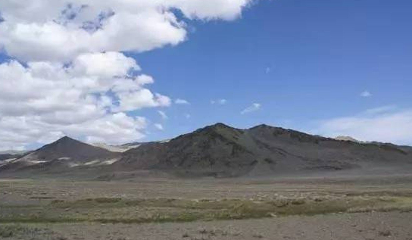 The ancient text was carved in 89AD in the Khangai Mountains of central Mongolia. Photo: Handout
