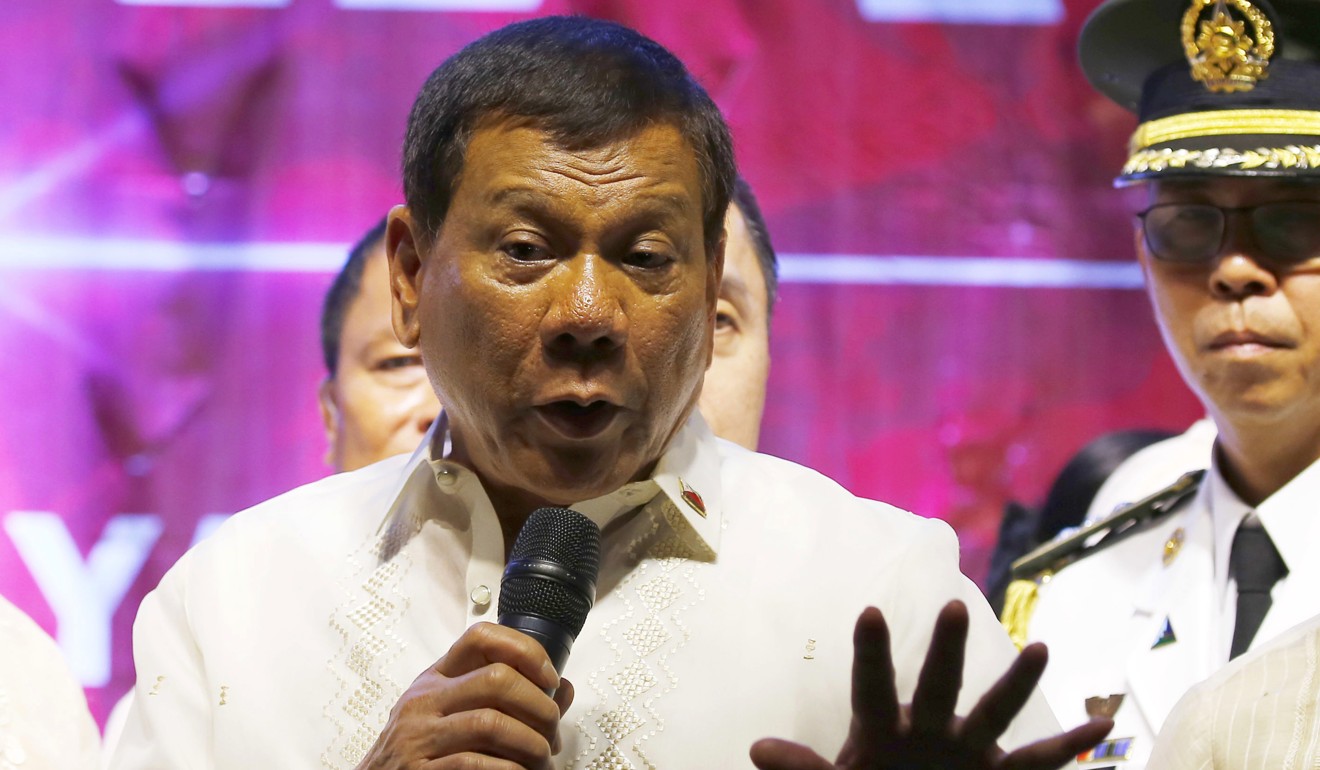 President Rodrigo Duterte is a former mayor of Davao. Photo: AP