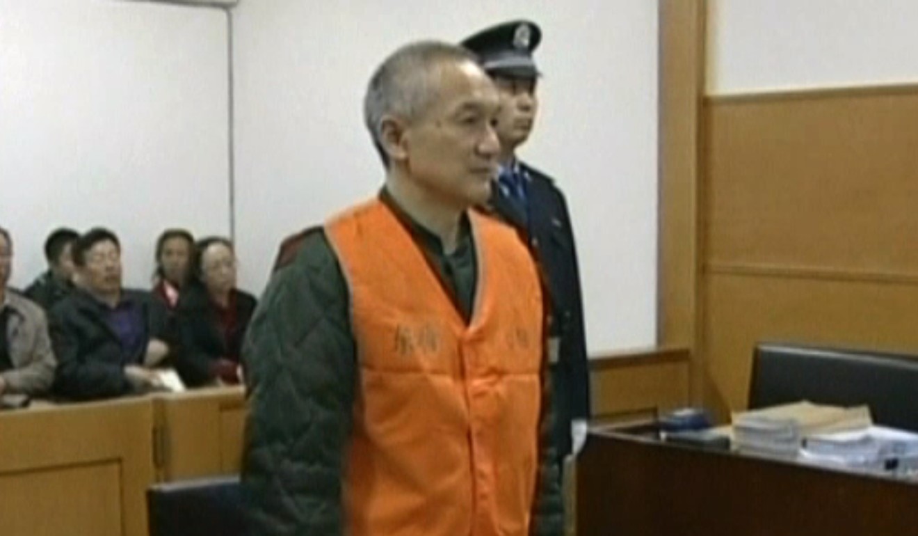 Xie Yalong was jailed for corruption during his time in charge of the Chinese Football Association. Photo: Handout