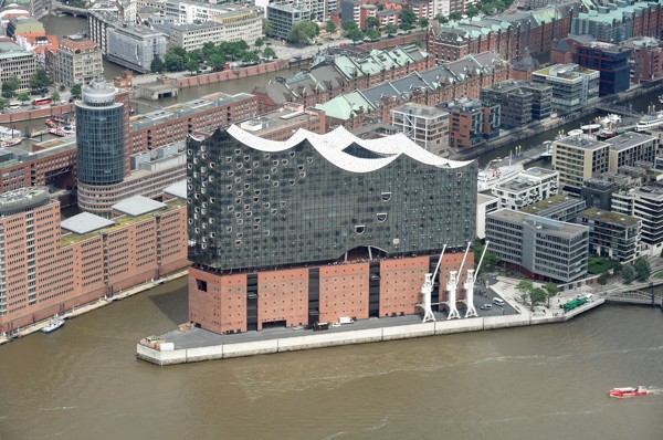 The Elbphilharmonie concert hall in Hamburg, Germany. Photo: Reuters