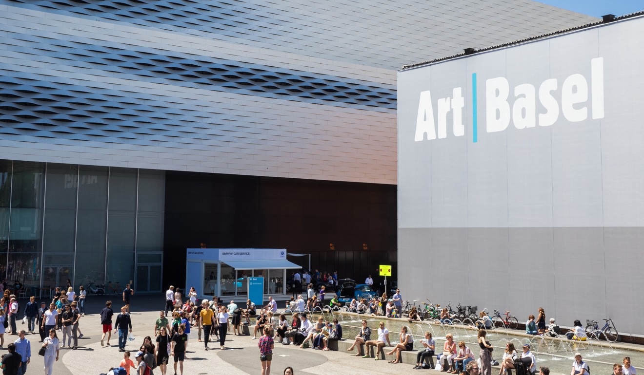 Visitors to Switzerland’s annual Art Basel. Photo: Handout