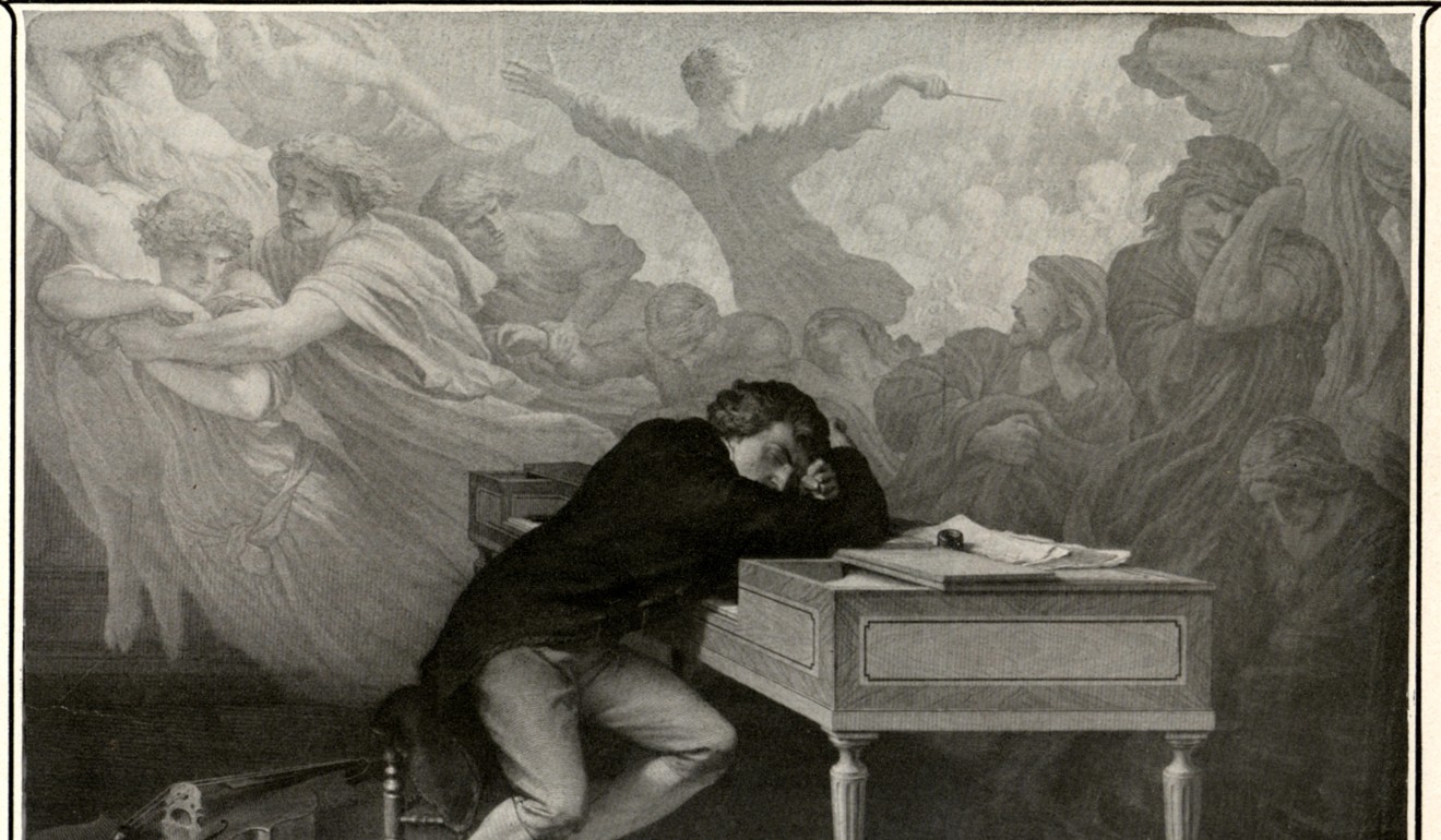 A drawing of Beethoven. Photo: Alamy