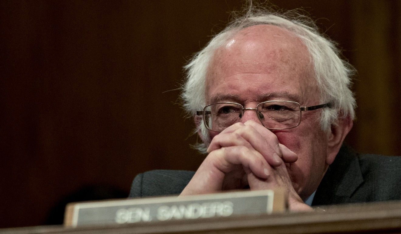 Senator Bernie Sanders. Photo: Bloomberg
