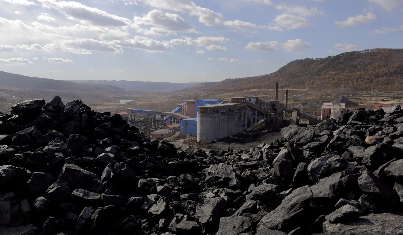 State-owned Longmay Group’s Pinggang coal mine sits on the outskirts of Jixi, in Heilongjiang province. Photo: Reuters