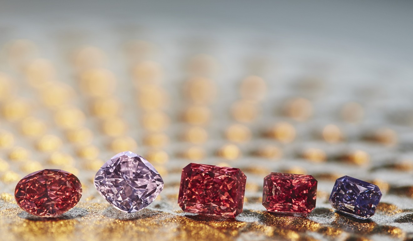 Pink diamonds from Rio Tintos. Photo: Handout
