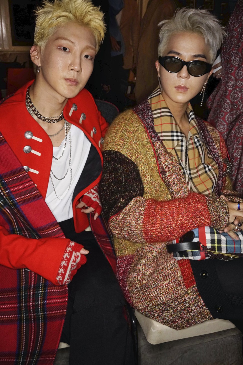 Asian influencers Kris Wu, Zhou Dongyu light up Burberry front row