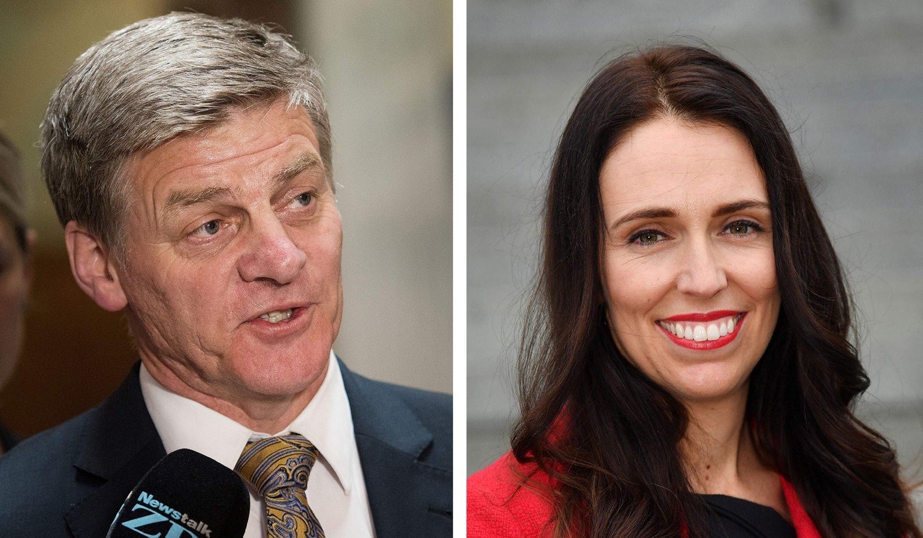 Competition is heating up ahead of New Zealand general election next week, with National Party Prime Minister Bill English falling behind his major rival Labour Party leader Jacinda Ardern. Photo: AFP