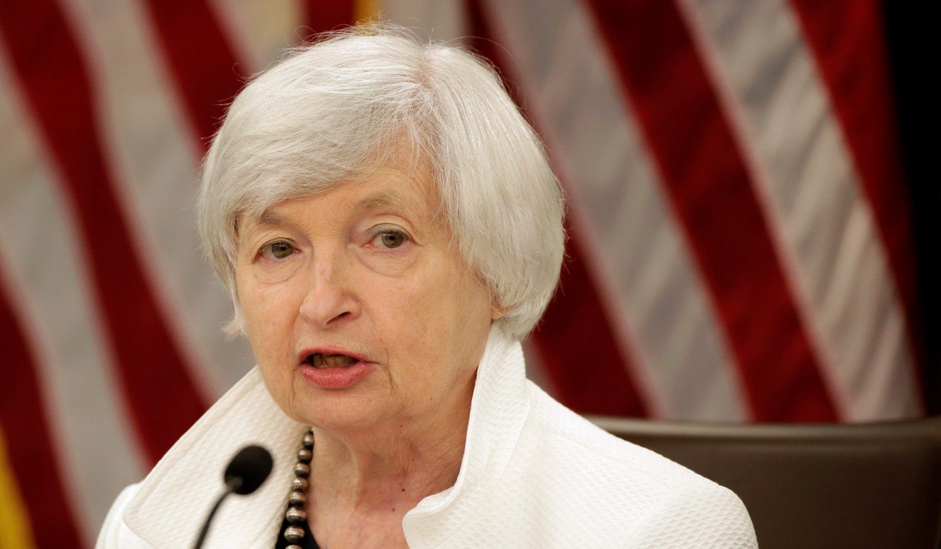 The Federal Reserve will begin unwinding its balance sheet on October 1. Fed Chairwoman Janet Yellen speaks during a news conference after a two-day Federal Open Markets Committee policy meeting, in Washington, on September 20, 2017. Photo: Reuters
