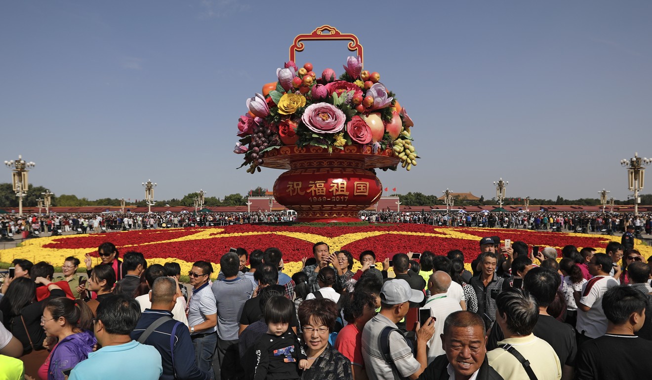 Beijing remains a top spot for Chinese tourists over the National Day break. Photo: AP