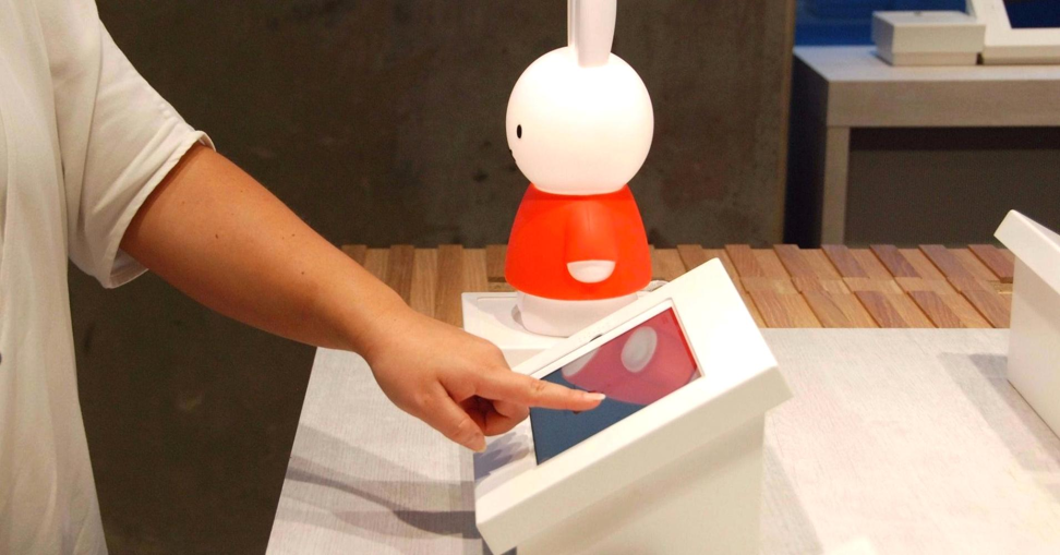 Miffy Lamp at b8ta store in San Francisco. Photo: CNBC