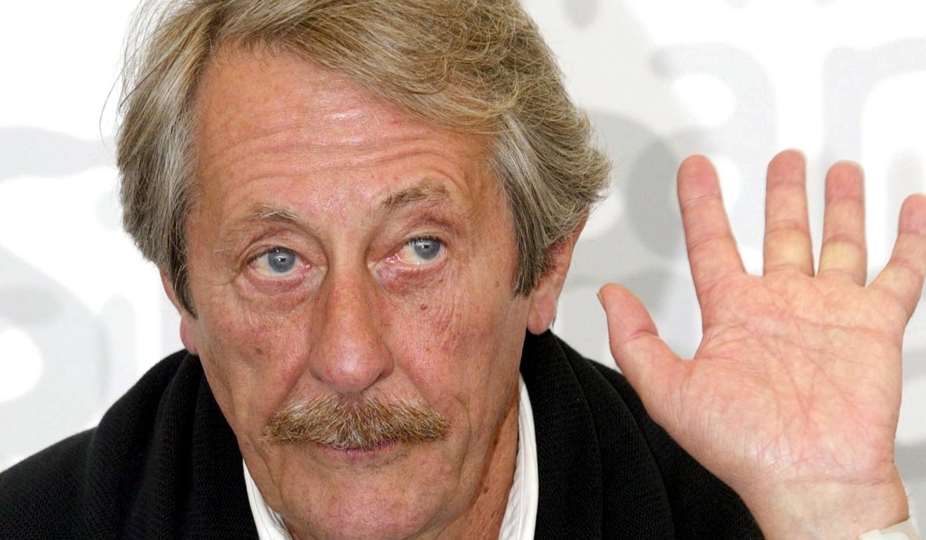 French actor Jean Rochefort posing for photographers at the press conference of 'L' Homme du Train' (The Man from the Train) at the 59th Venice Film Festival. Photo: EPA-EFE